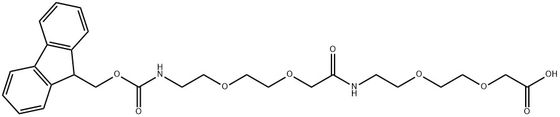 HPLC Protection Reagents Fmoc-Aeea-Aeea CAS 560088-89-3