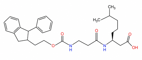 Fmoc-β-Ala-Leu-OH LPPS Derivados de Fmoc Impuridad HPLC 99+